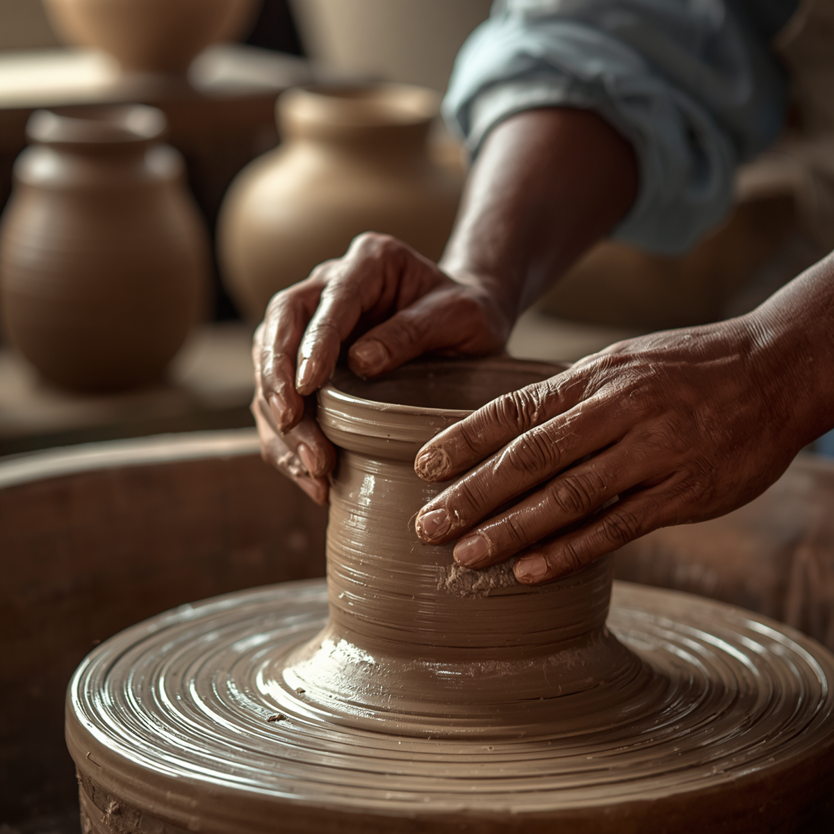 The Wheel and the Hand: Mastering Traditional Pottery Throwing the Sri Lankan Way
